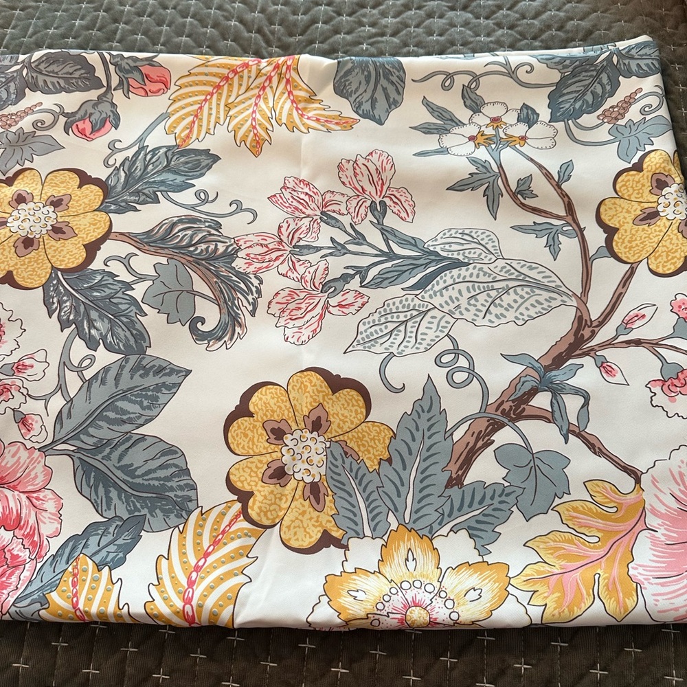 Floral Patterned Curtains